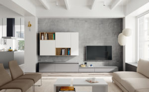 Salones: Muebles de salón, módulos TV, aparadores y vitrinas, mesas y sillas comedor, mesas de centro y auxiliares, estanterías, iluminación.